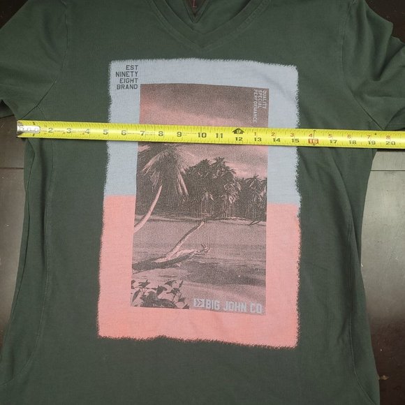 Big John Jeans Womens L T-Shirt British Indigo Garment Co‎ Graphic Tee - Picture 6 of 8